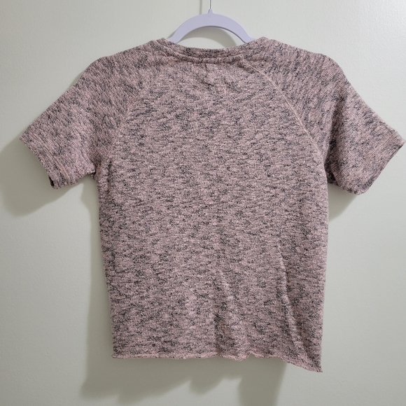 Lou & Gray Knotted Cropped Cozy Top Size XXS - Picture 4 of 7